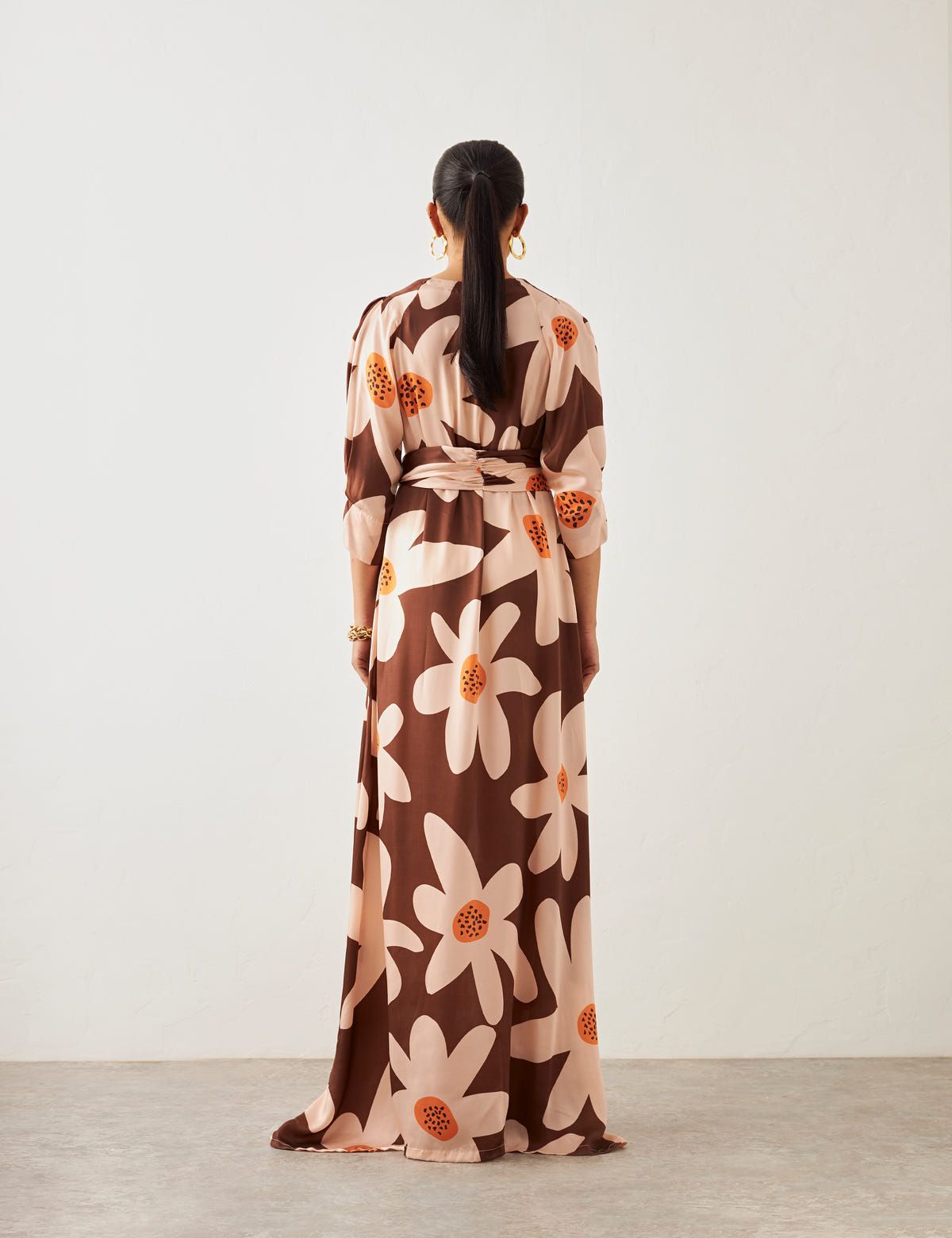 ESPANA DRESS - QUEEN BROWN - image 4