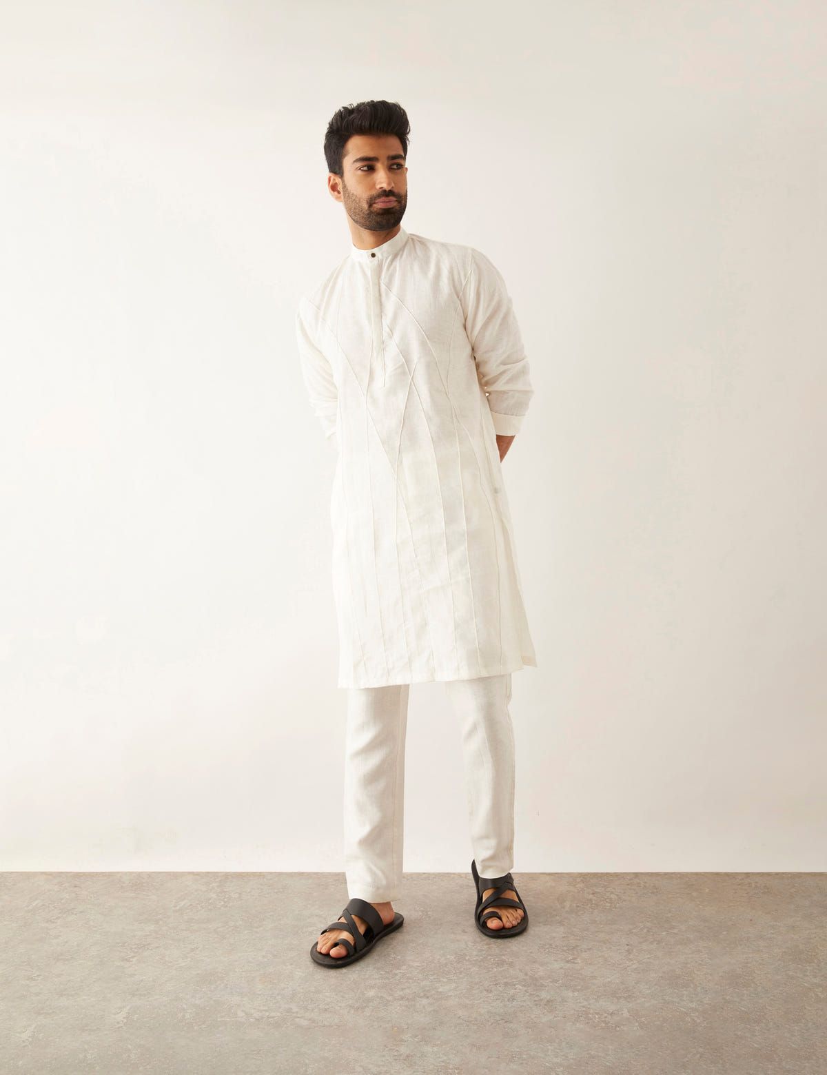 STELA KURTA - WHITE - image 5