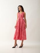 NARU DRESS - SALMON view 2