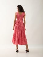 NARU DRESS - SALMON view 3