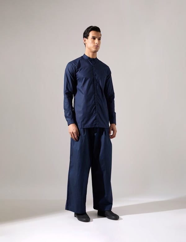 SON OF A NOBLE - SNOB — Samuel Shirt - Navy - Look