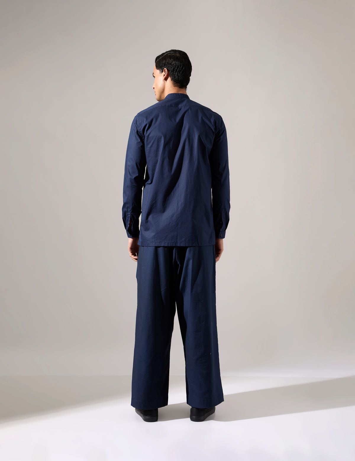Samuel Shirt - Navy - Look - image 3