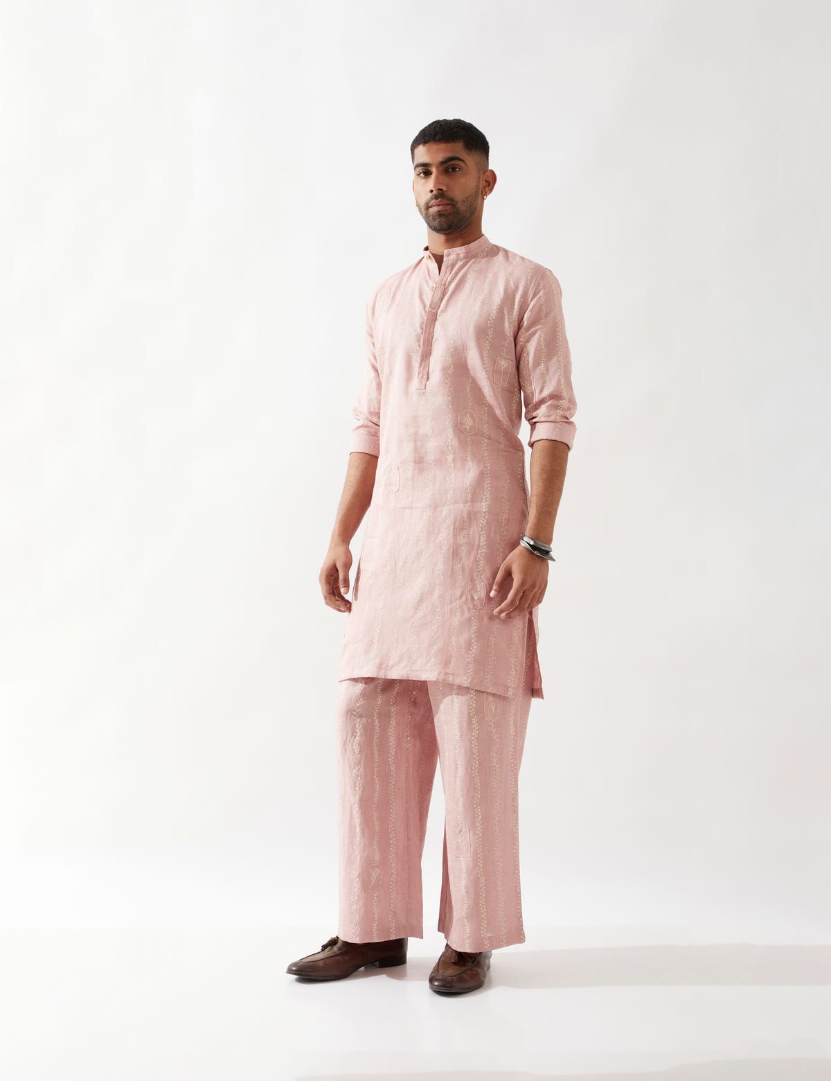 KEVIN VINE KURTA SET - PINK - image 2
