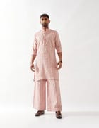 KEVIN VINE KURTA SET - PINK view 4