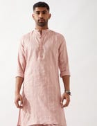 KEVIN VINE KURTA SET - PINK view 5