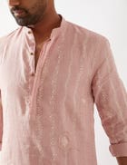 KEVIN VINE KURTA SET - PINK view 7