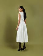 GOLD DRESS - OFF WHITE view 3