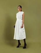 GOLD DRESS - OFF WHITE view 5