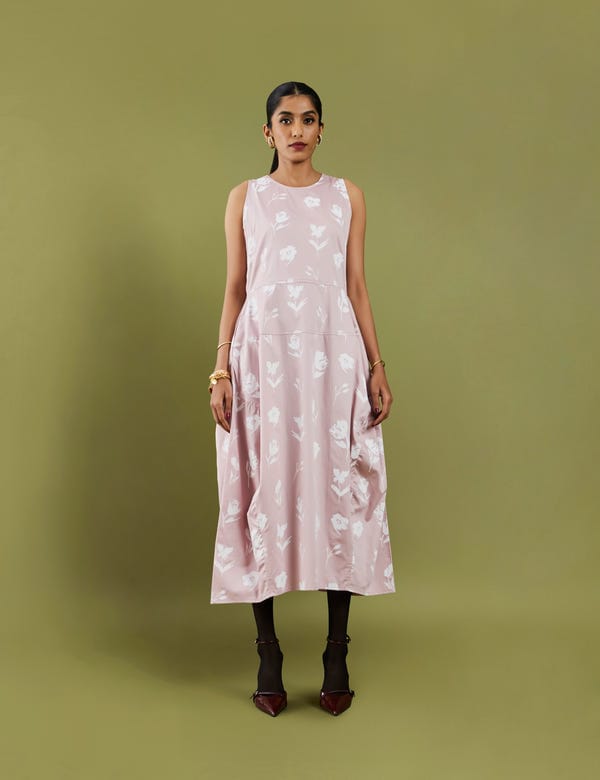 SON OF A NOBLE - SNOB — GRASSE DRESS  - ROSE