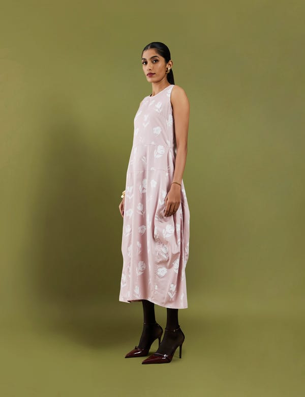 SON OF A NOBLE - SNOB — GRASSE DRESS  - ROSE