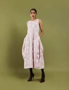 GRASSE DRESS  - ROSE view 4