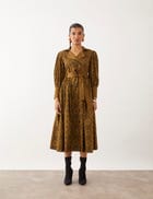 MILORI DRESS - OLIVE view 2