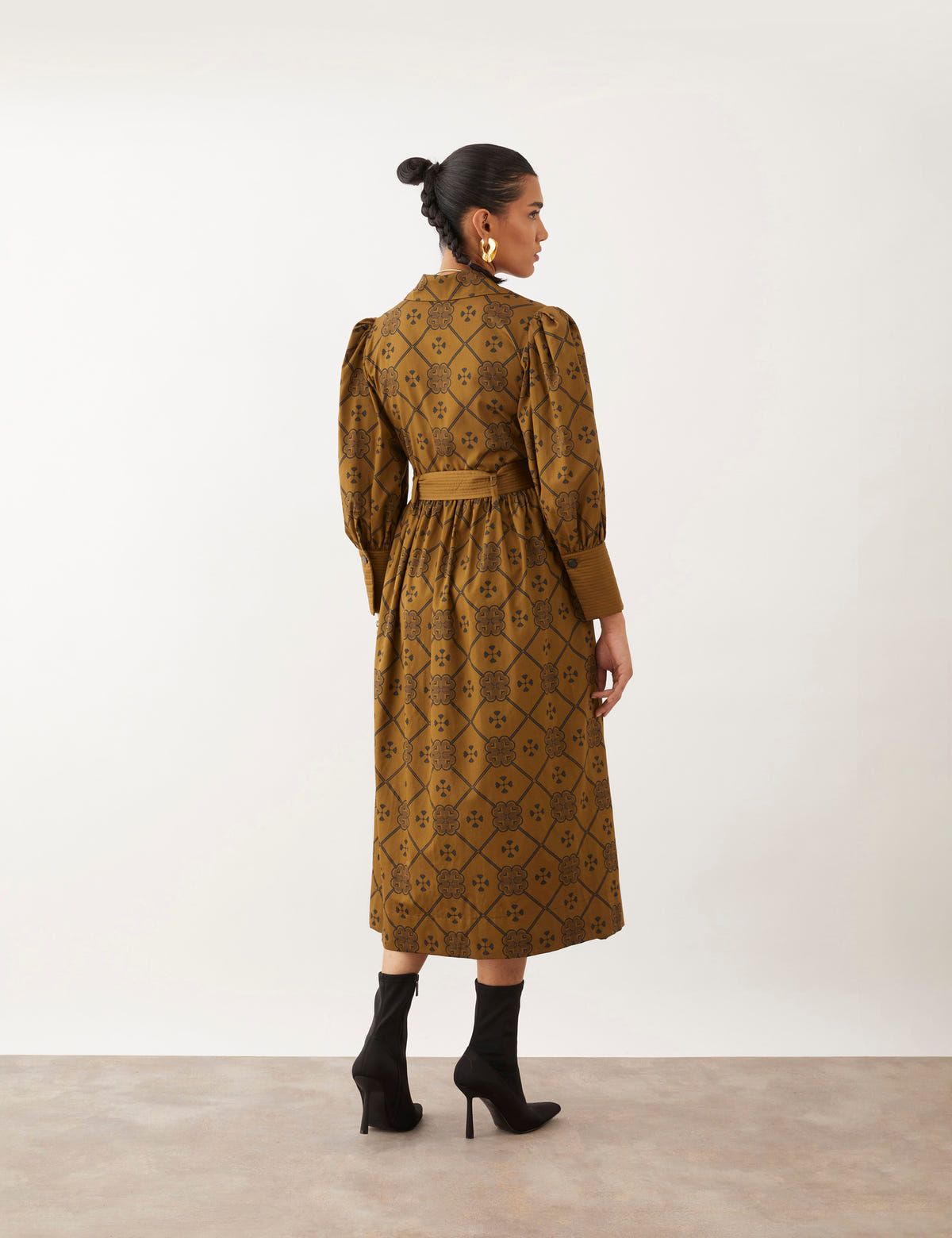 MILORI DRESS - OLIVE - image 4