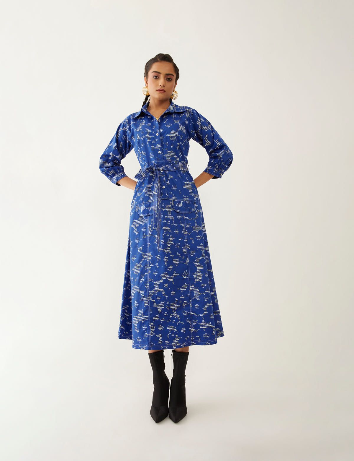 BONIE DRESS - COBALT - image 4