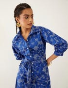 BONIE DRESS - COBALT view 5