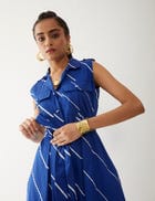 CICI DRESS - COBALT view 5