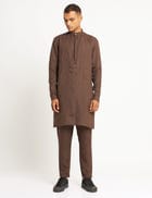MIRZA SET - BROWN view 1