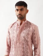 ZAKE BARBED KURTA - PINK view 2
