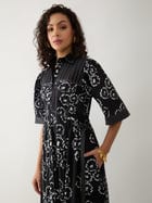 BOLDER DRESS - BLACK view 4