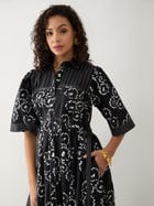 BOLDER DRESS - BLACK view 5
