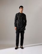 Caivs Riplee Kurta Set - Black view 3