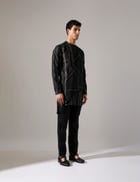 Caivs Riplee Kurta Set - Black view 4