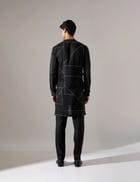 Caivs Riplee Kurta Set - Black view 5