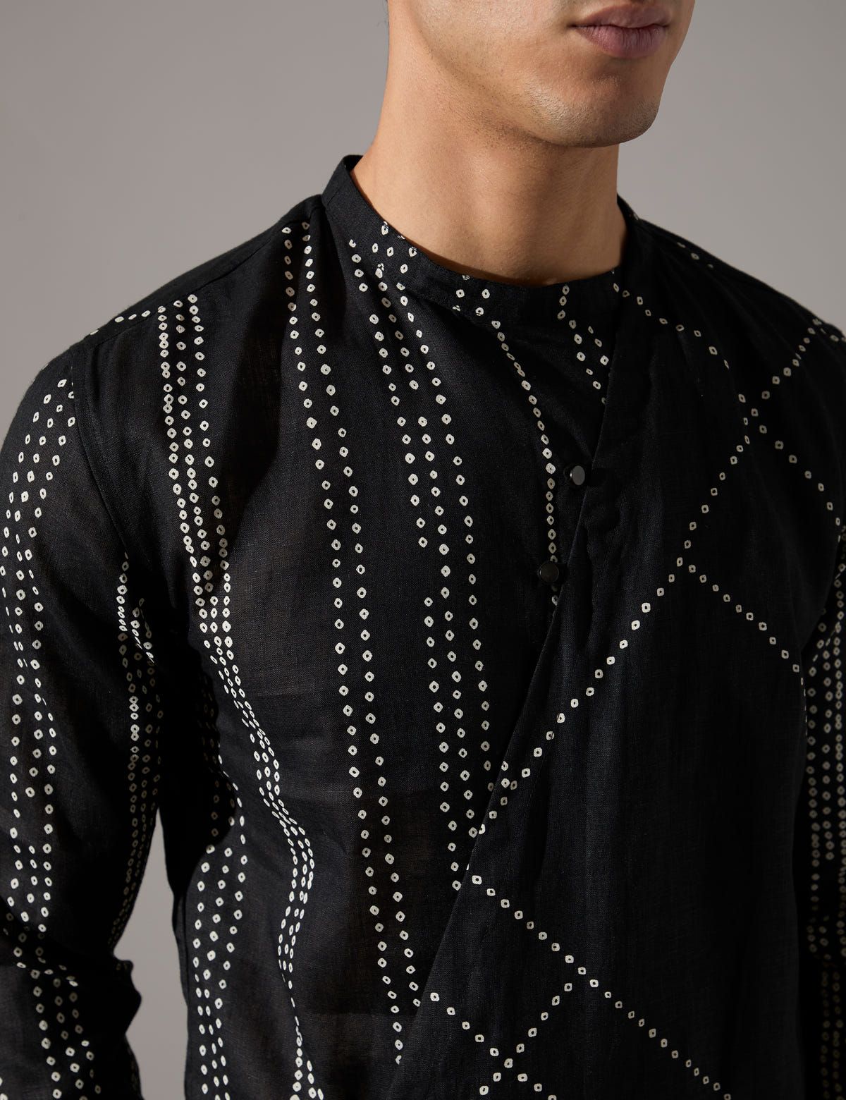 Caivs Riplee Kurta Set - Black - image 6