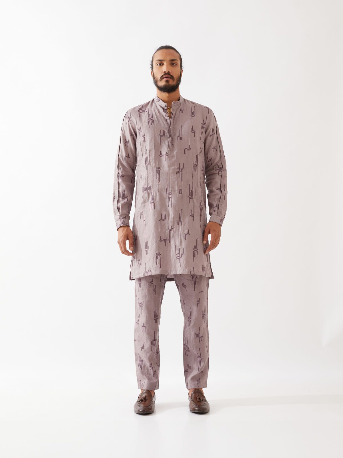 EMMETT CIRCUIT KURTA - PURPLE - image 2