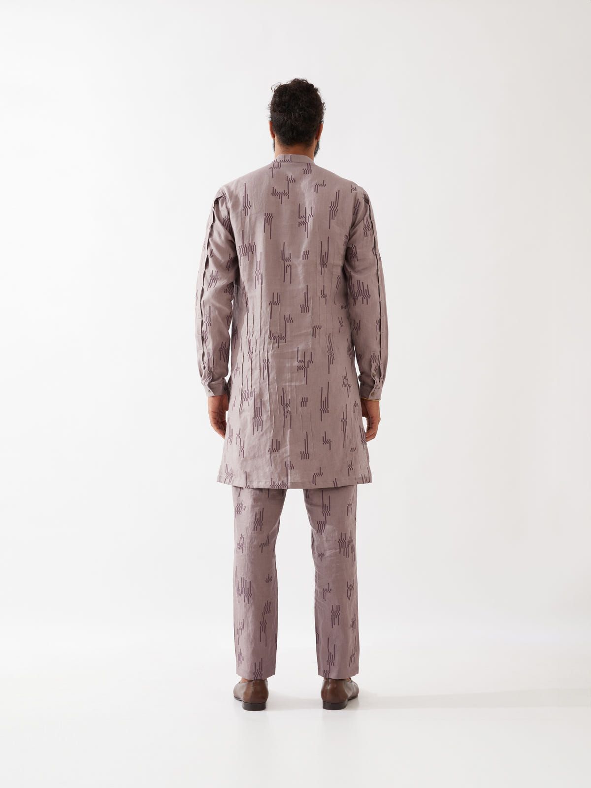 EMMETT CIRCUIT KURTA - PURPLE - image 4