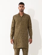 TORY VOID KURTA - BROWN view 2