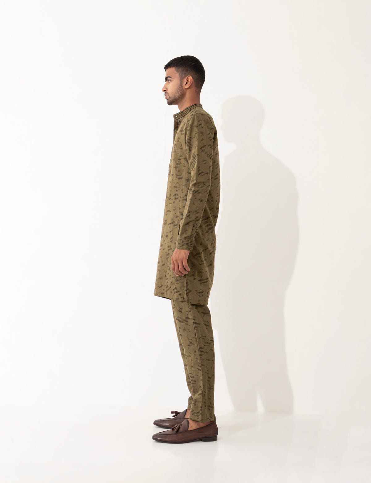 TORY VOID KURTA - BROWN - image 4