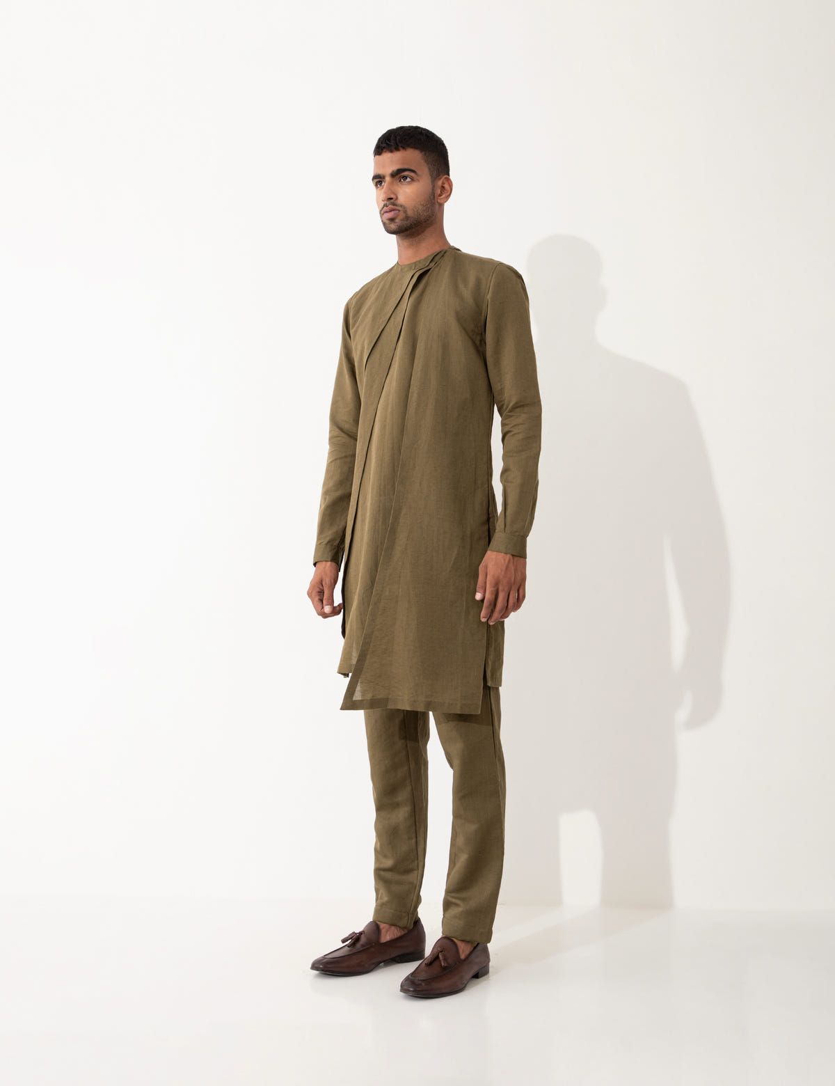 DION KURTA- BROWN - image 2