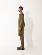 DION KURTA- BROWN view 3