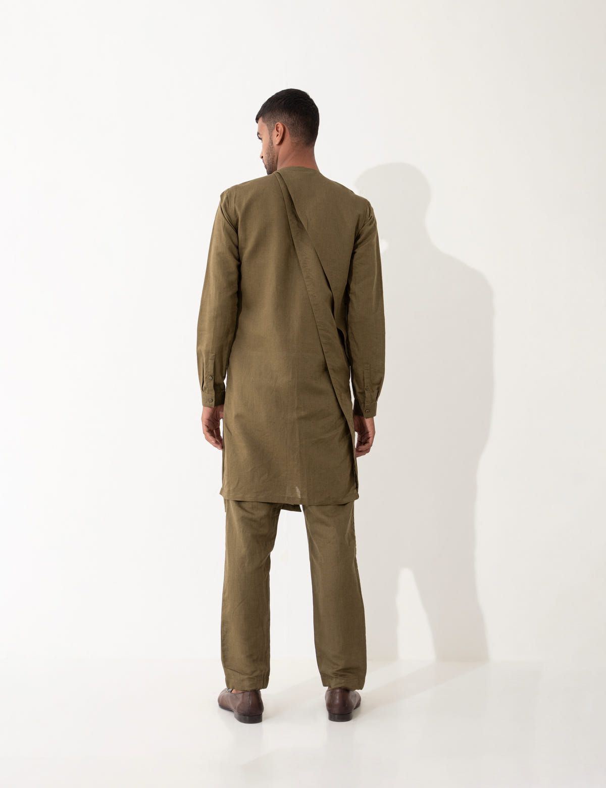 DION KURTA- BROWN - image 4