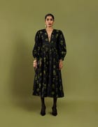 SOLACE DRESS - BLACK view 1
