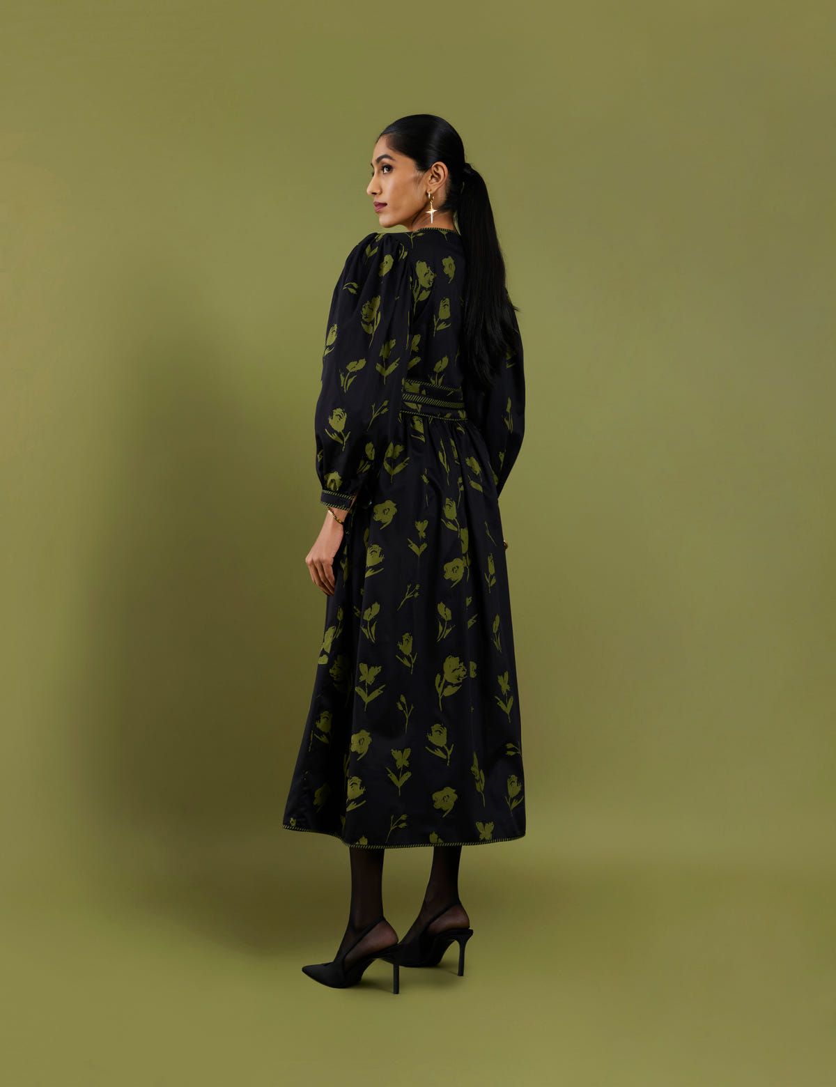 SOLACE DRESS - BLACK - image 3