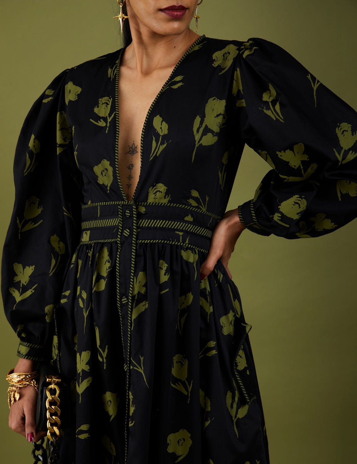 SOLACE DRESS - BLACK - image 5