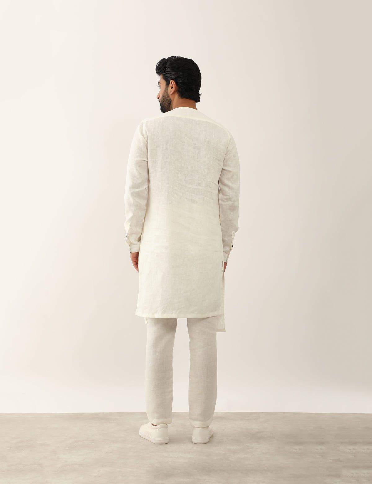 HARSH KURTA SET - WHITE - image 4
