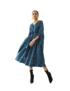 ARIS DRESS - BLUE view 1