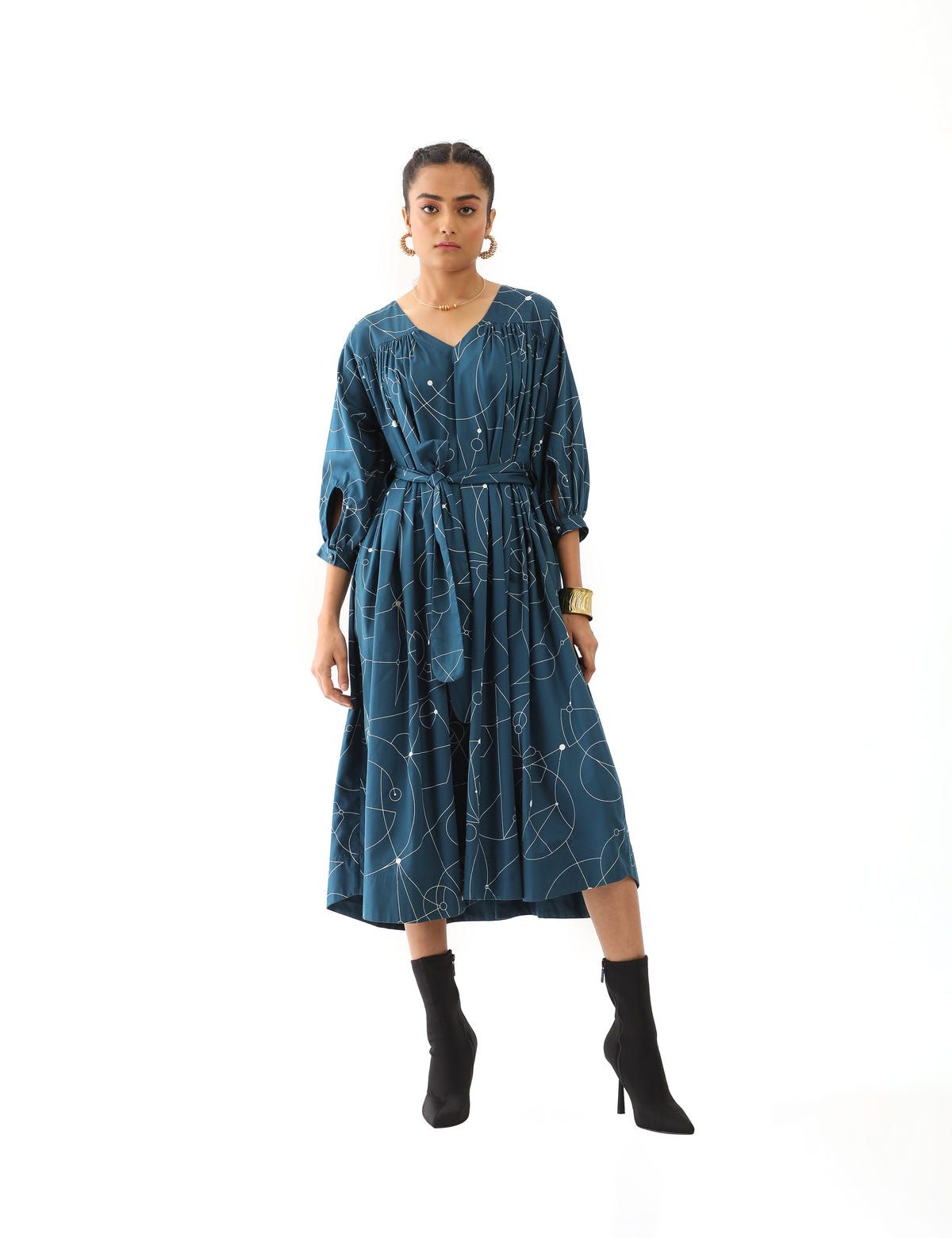 ARIS DRESS - BLUE - image 2