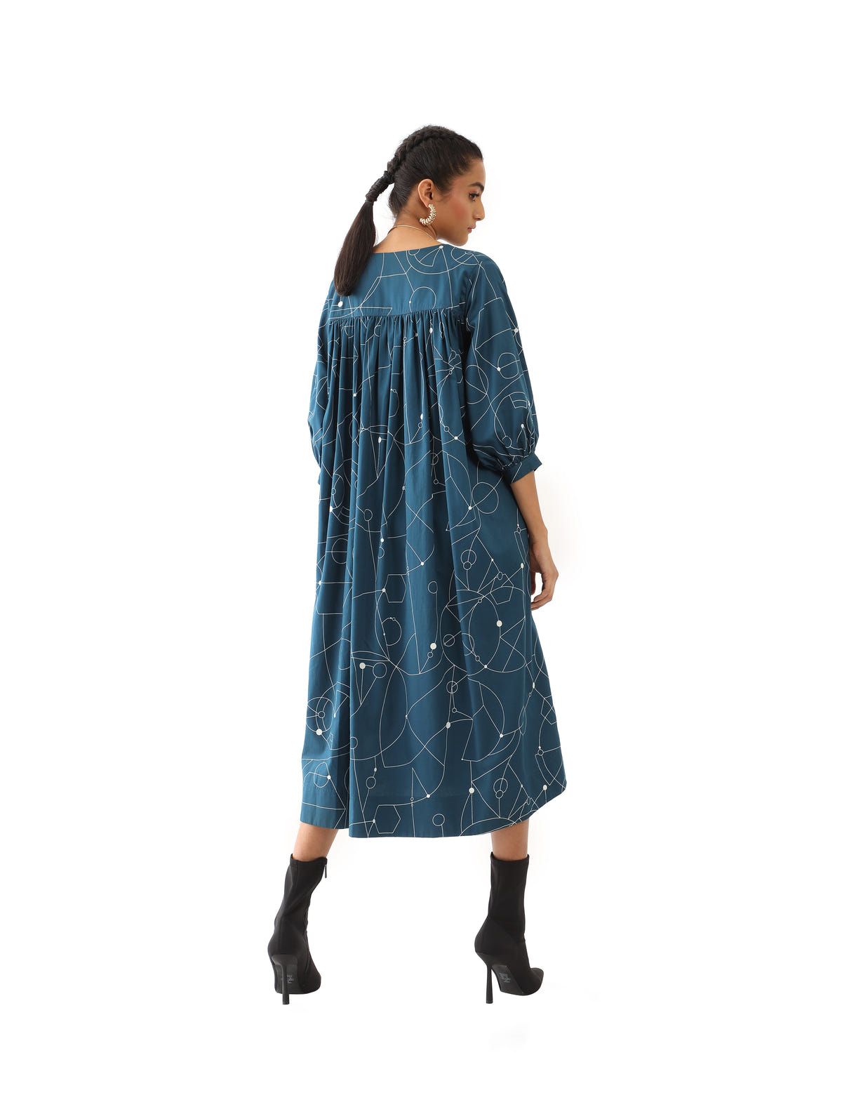 ARIS DRESS - BLUE - image 4