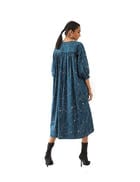 ARIS DRESS - BLUE view 4