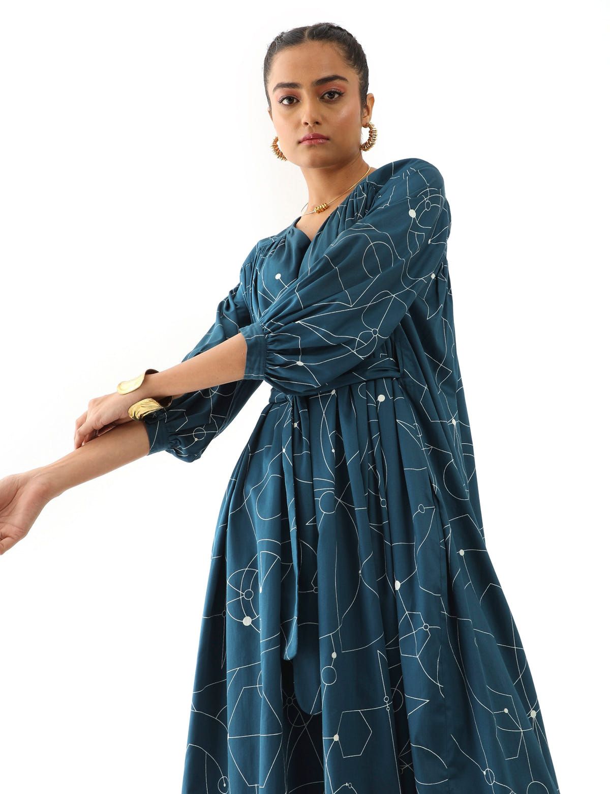 ARIS DRESS - BLUE - image 5