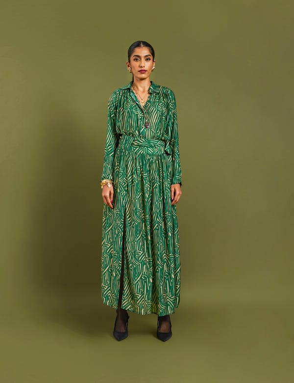 SON OF A NOBLE - SNOB — ASAI SKIRT - CRUMPLE