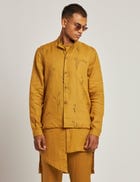 DOWNTOWN WAISTCOAT - YELLOW view 1