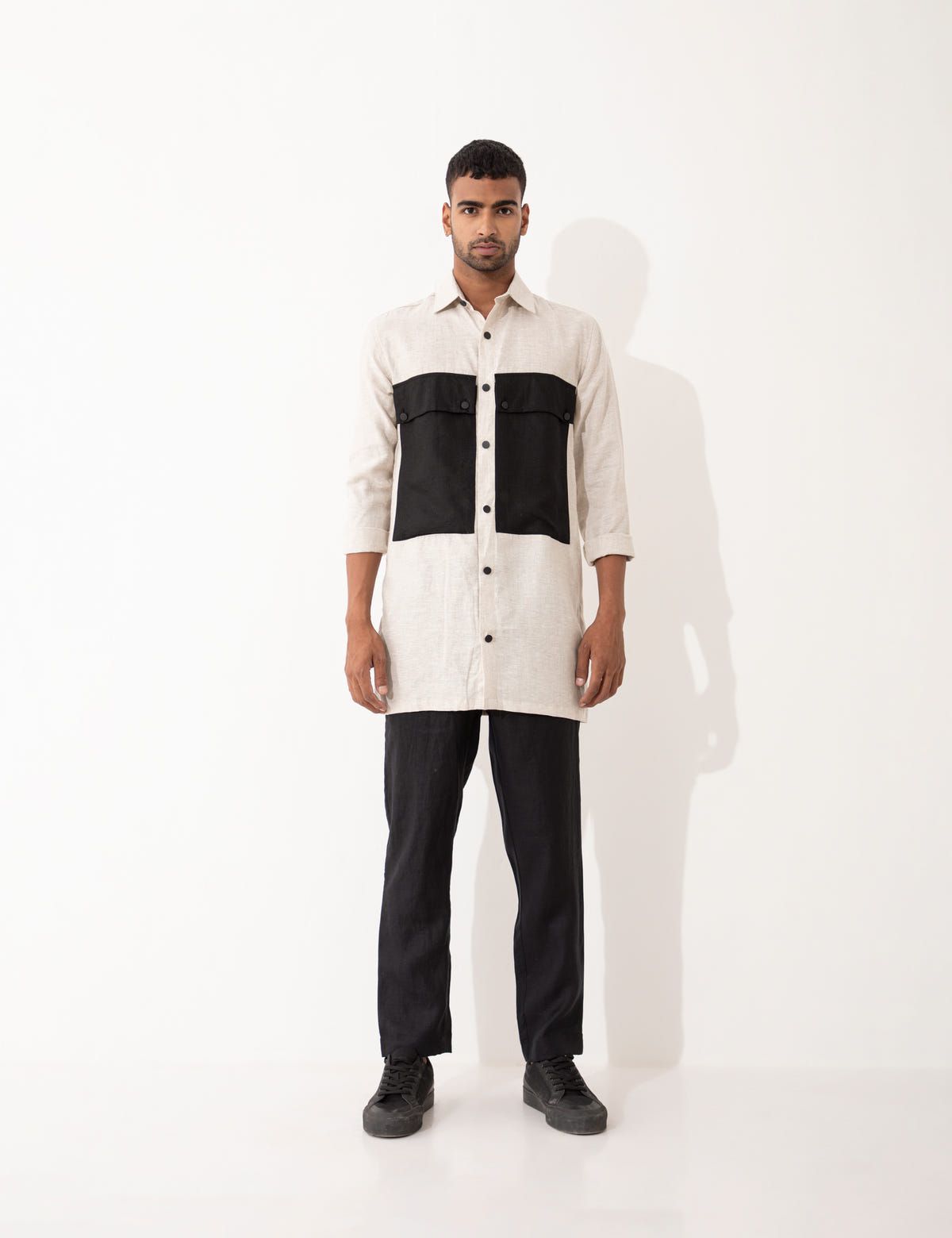 ARCHIE SHIRT SET - IVORY - image 2