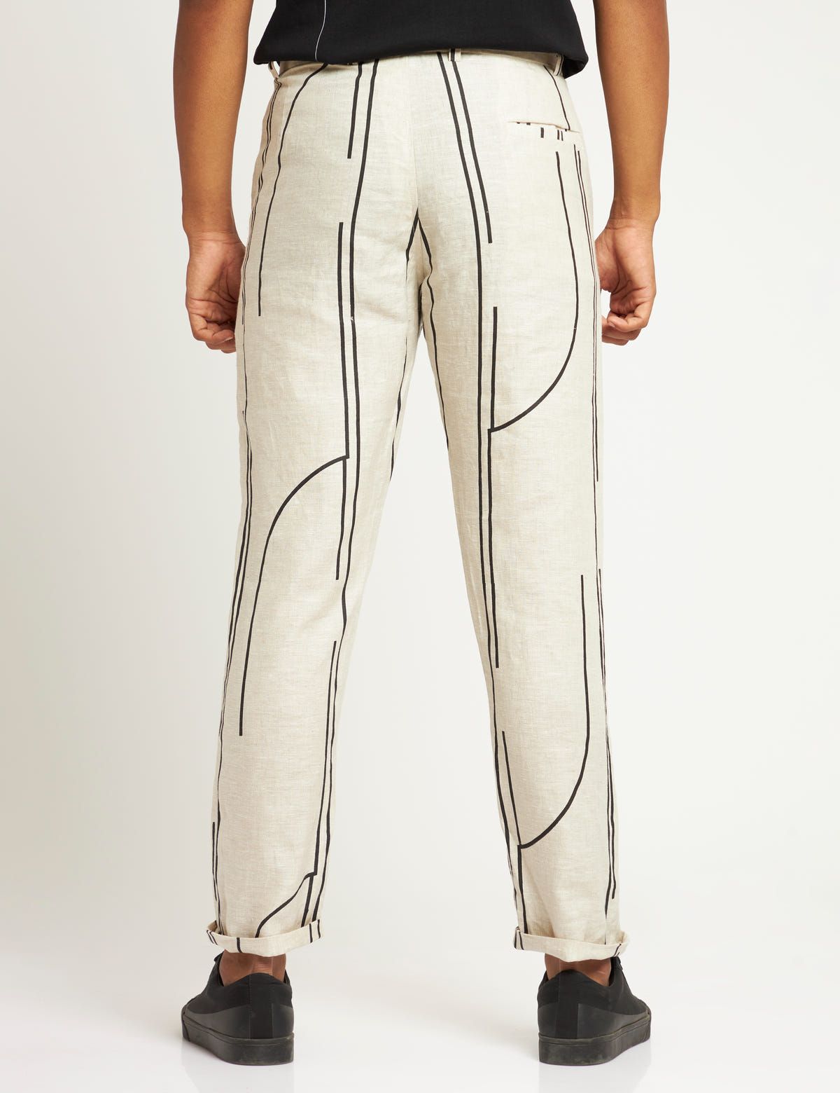 TOCO - TROUSER - TRACKS - IVORY - image 3