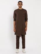 TIBIS KURTA - BROWN view 1