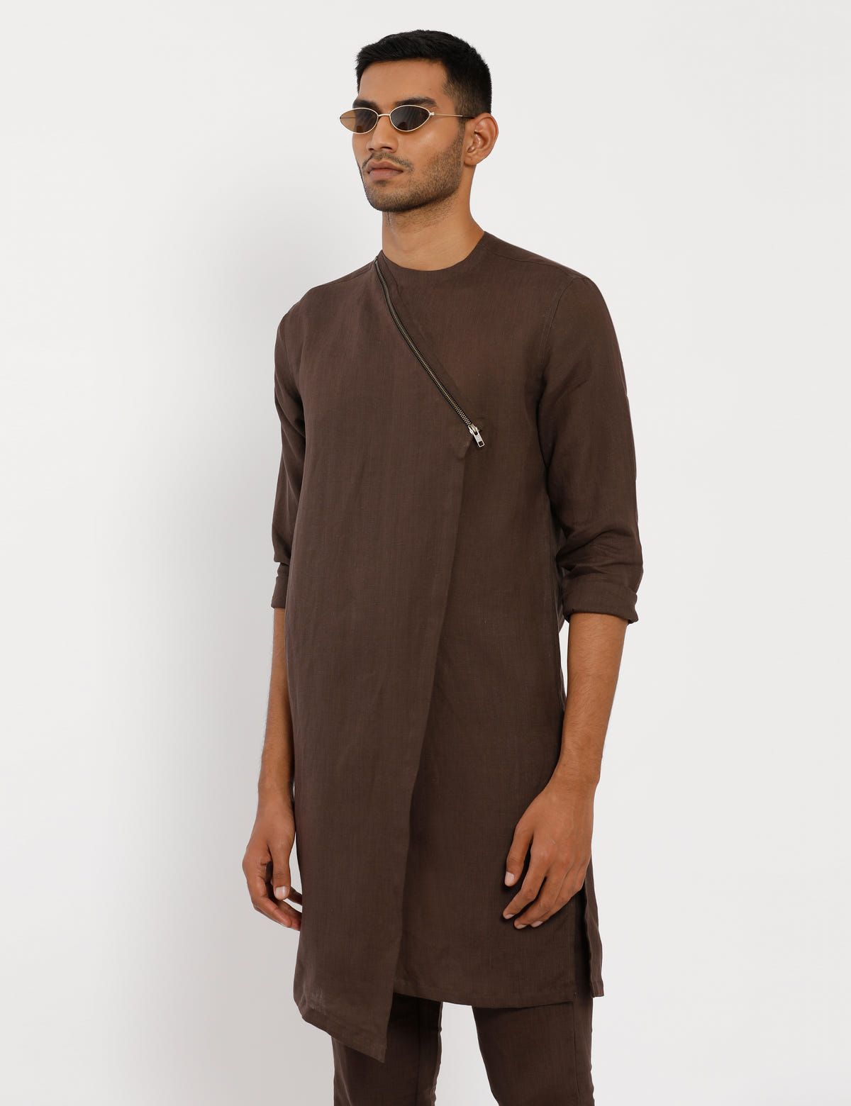 TIBIS KURTA - BROWN - image 4